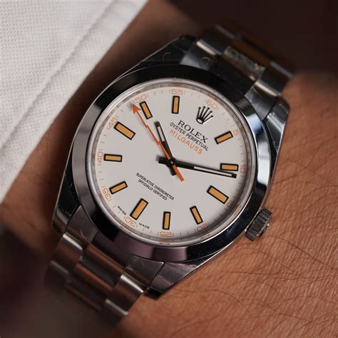 rolex milgauss 36mm|rolex milgauss price list.